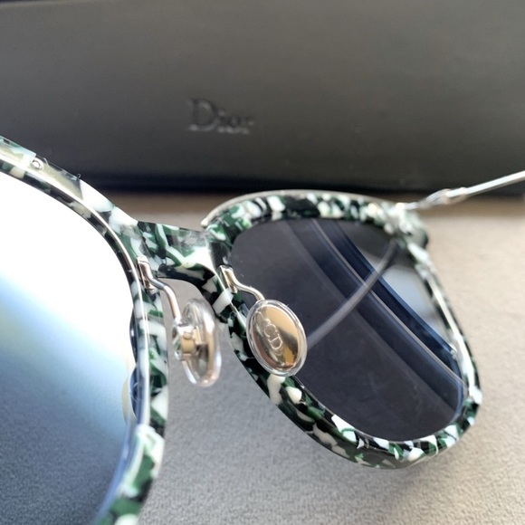 New DIOR Blossom1F Mirrored Semi-Round Sunglass Retro 70’s Style - Picture 5 of 16